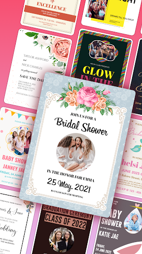 Invitation Card Maker MOD screenshot 1