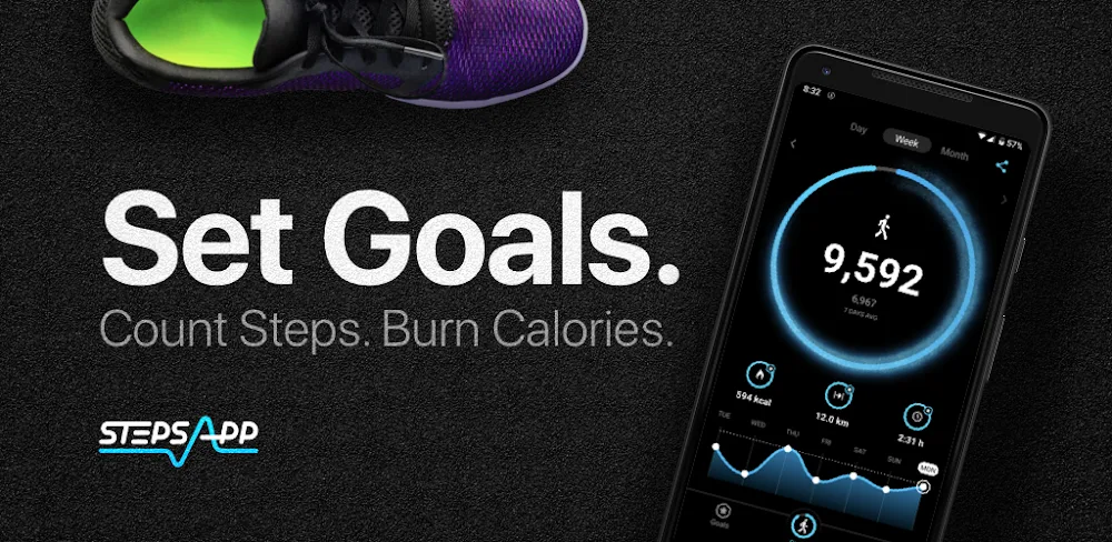 StepsApp – Step Counter screenshot 1