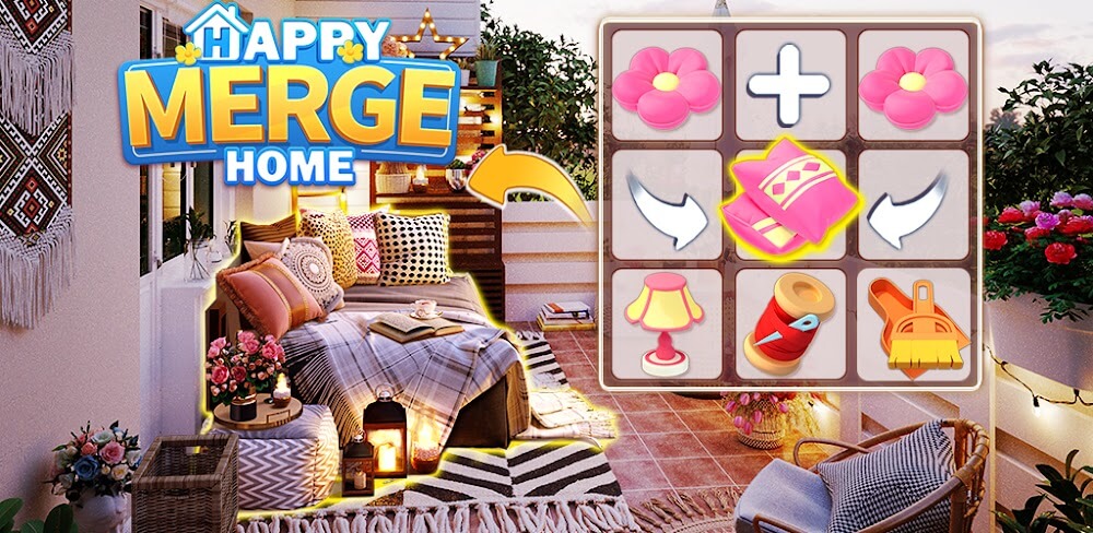 Happy Merge Home screenshot 1