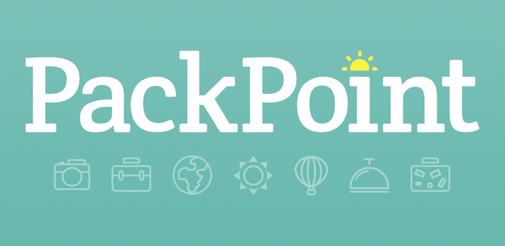 PackPoint travel packing list screenshot 1