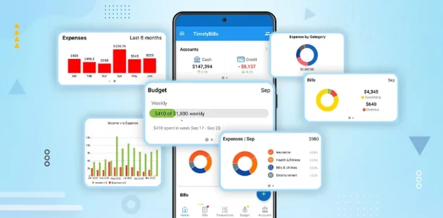 Bill Payment Organizer, Budget (TimelyBills ) screenshot 1