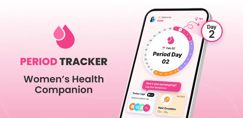 Period Tracker Ovulation Cycle screenshot 1