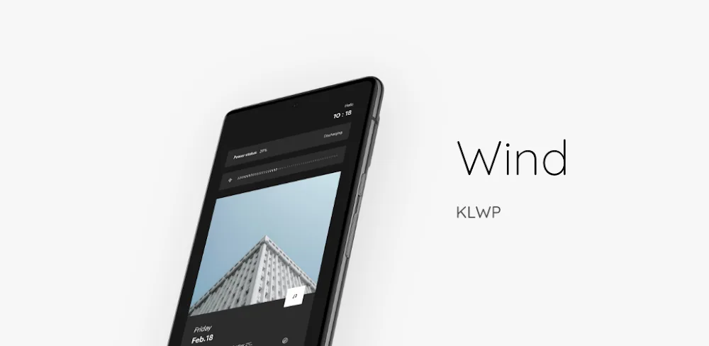 Wind KLWP screenshot 1