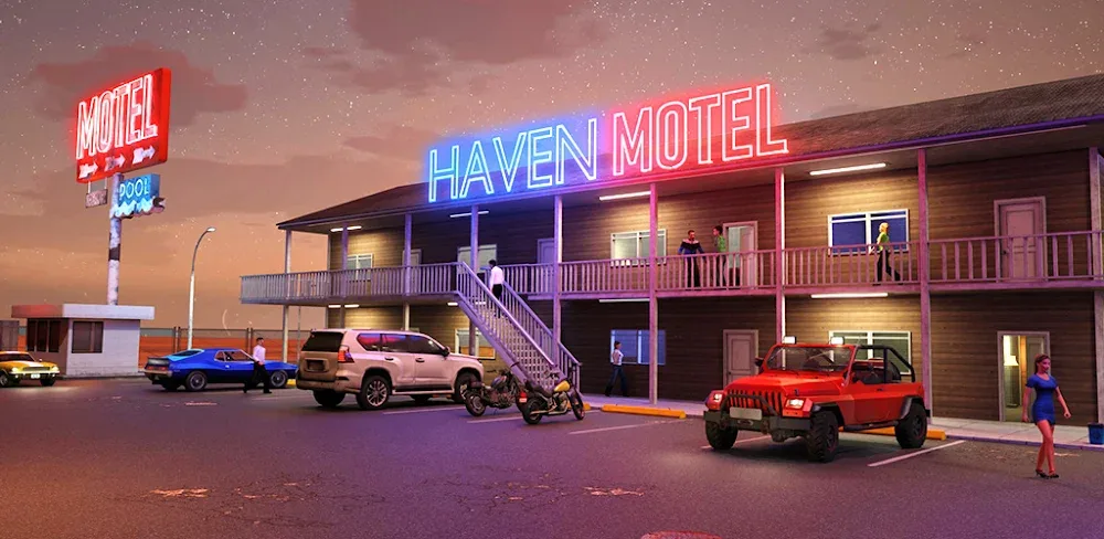 Supermarket & Motel Simulator screenshot 1