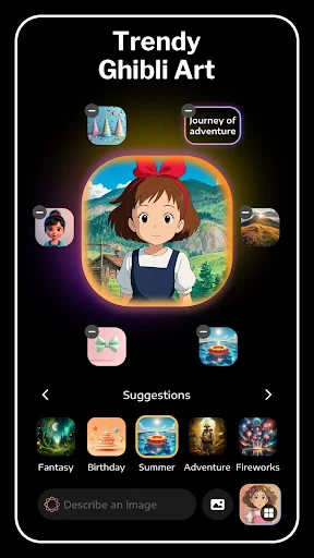 Ghibli AI Image ImagineFlow MOD screenshot 1