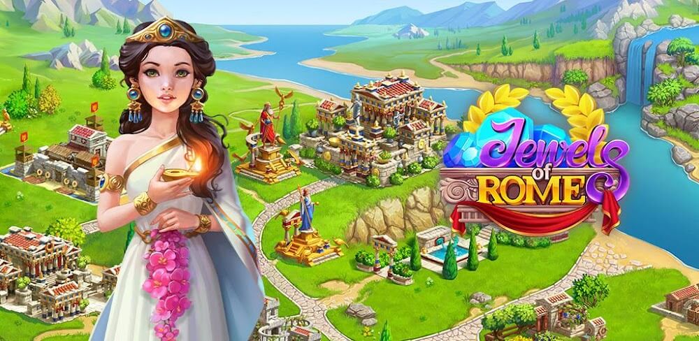 Jewels of Rome: Gems Puzzle screenshot 1