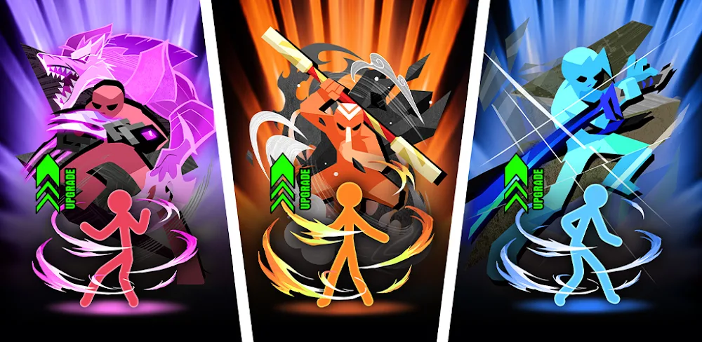 Stickman vs Monster: Idle RPG screenshot 1