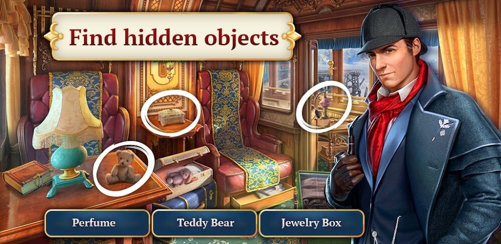 Sherlock: Hidden Object Mystery screenshot 1