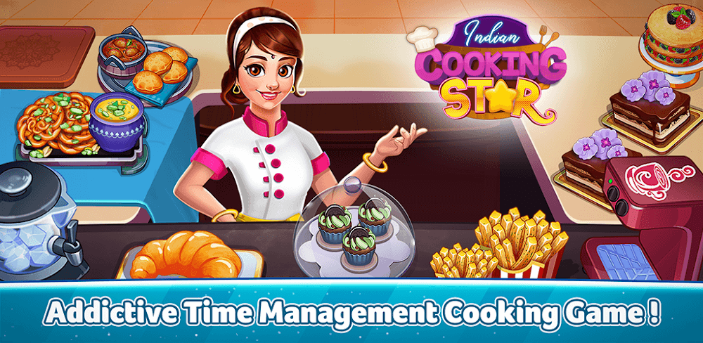 Indian Cooking Star: Chef Game screenshot 1