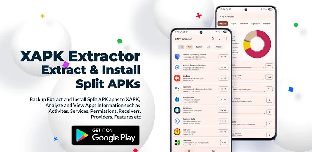 XAPK Extractor & App Analyzer screenshot 1