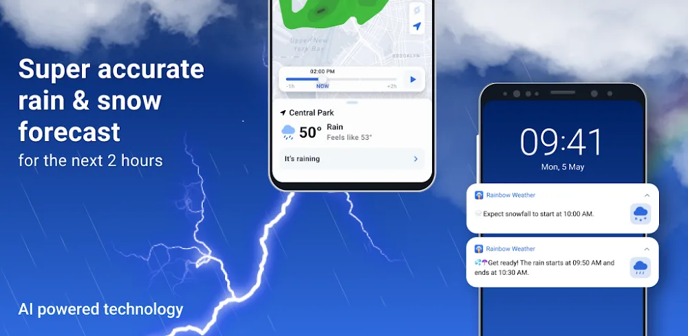Rainbow Weather screenshot 1