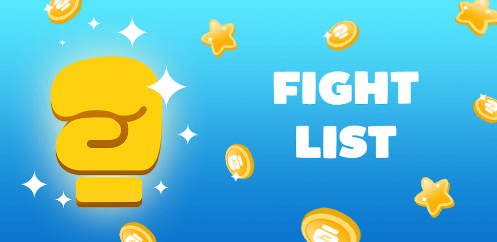 Fight List – Categories Game screenshot 1