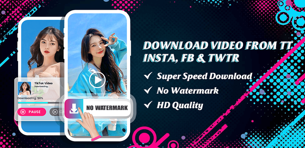 AhaTok Downloader (SnapTik – TT Video Downloader) screenshot 1