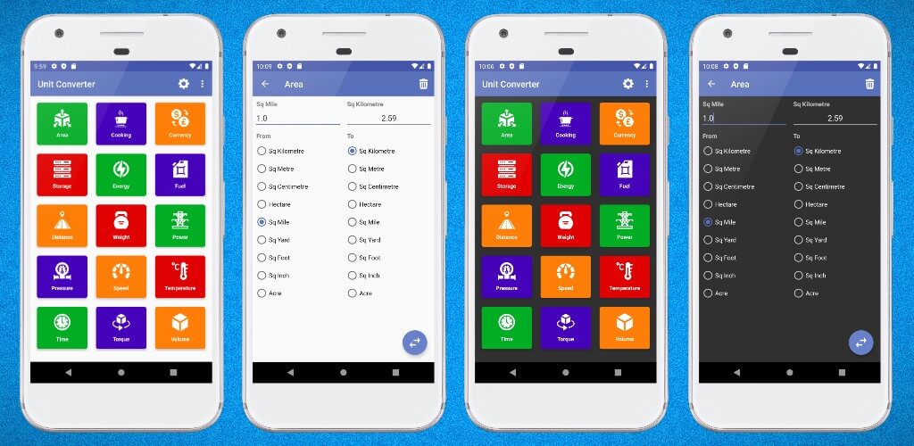 All in One Unit Converter Pro screenshot 1