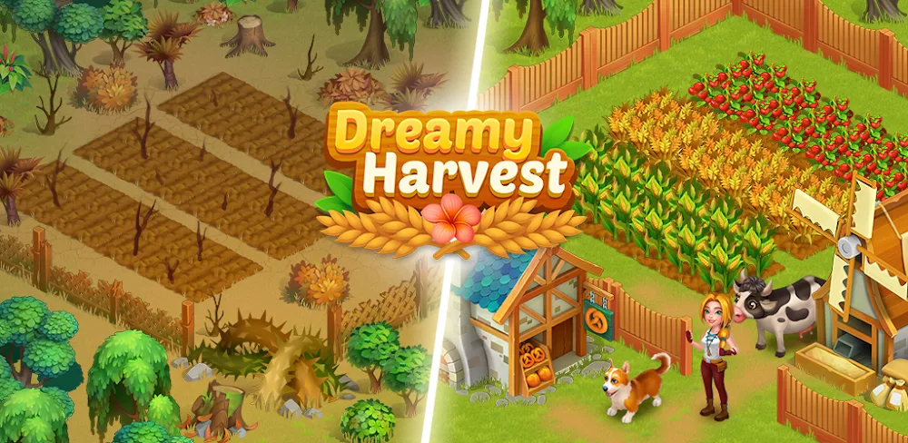 Dreamy Harvest: Farm Island screenshot 1