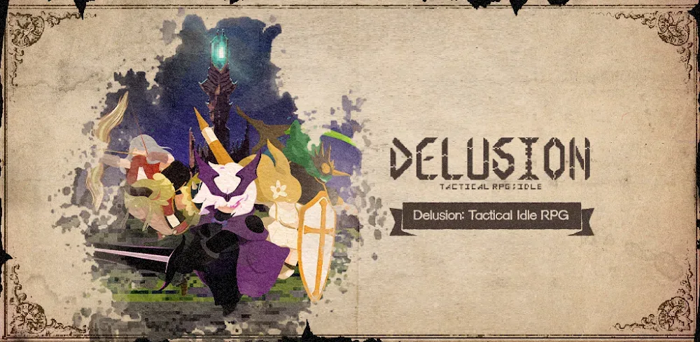 Delusion: Tactical Idle RPG screenshot 1