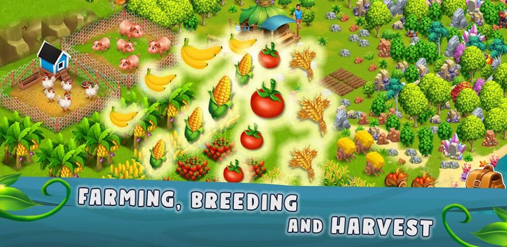 Kong Island: Farm & Survival screenshot 1