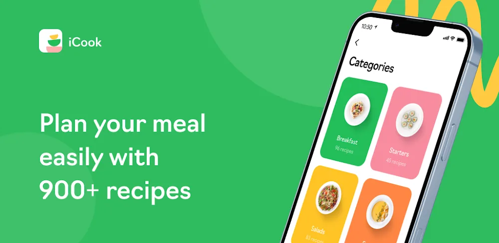 iCook: Meal Planner & Recipes screenshot 1