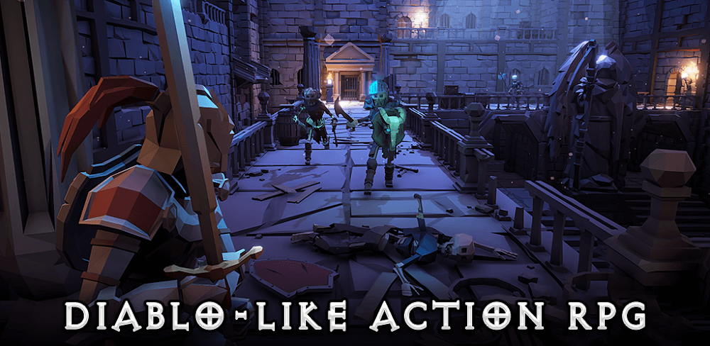 Polygon Fantasy: Action RPG (Fantasy Raid) screenshot 1