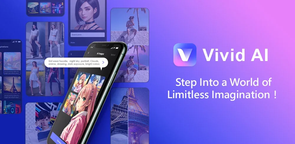 Vivid AI: AI Image Generator screenshot 1