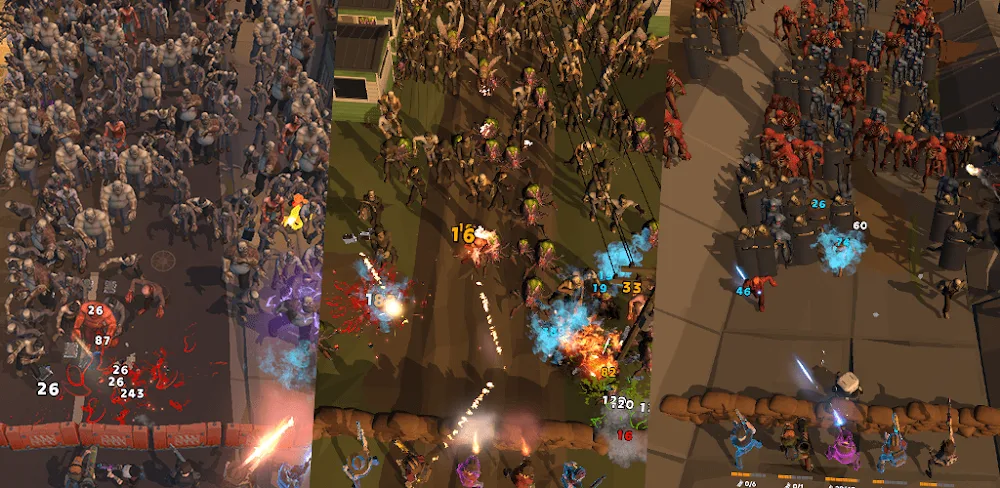 Idle Zombie Wave: Survival TD screenshot 1