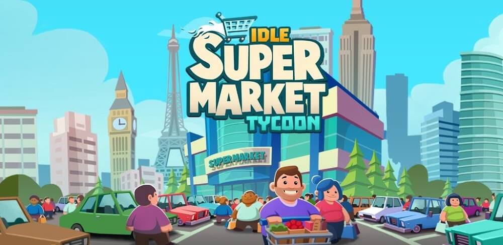 Idle Supermarket Tycoon screenshot 1