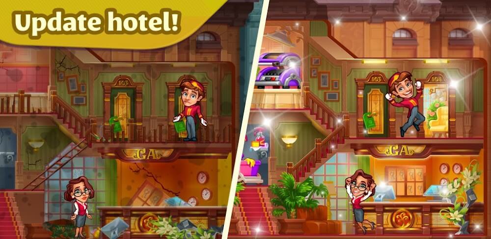 Grand Hotel Mania MOD screenshot 1