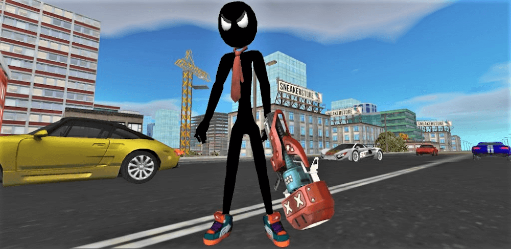 Stickman Rope Hero 2 screenshot 1