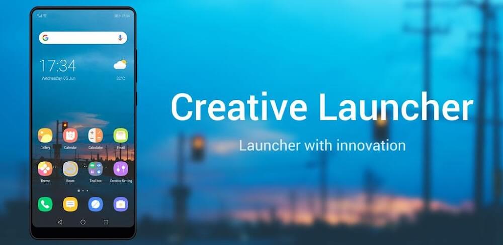 Creative Launcher -Quick,Smart screenshot 1