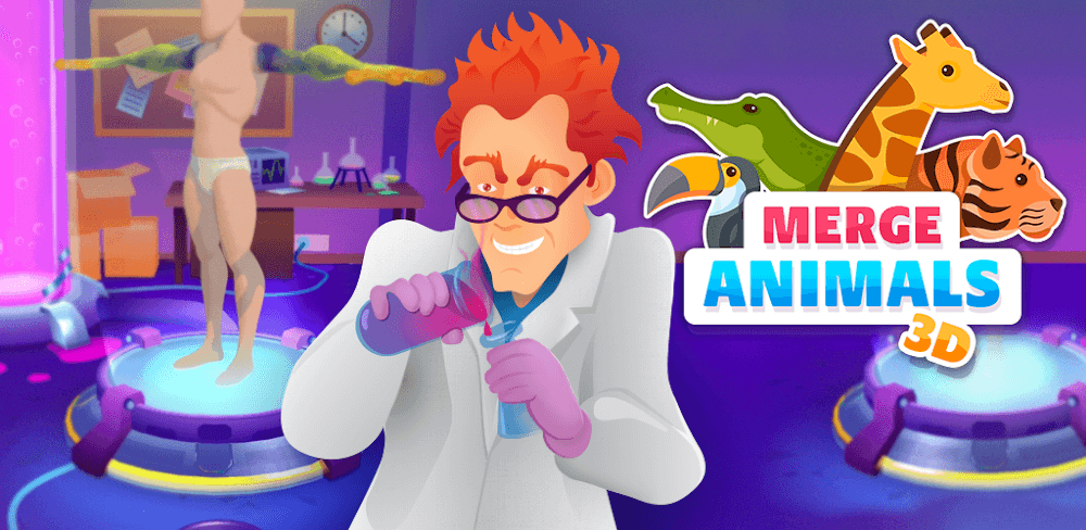 Merge Animals 3D screenshot 1