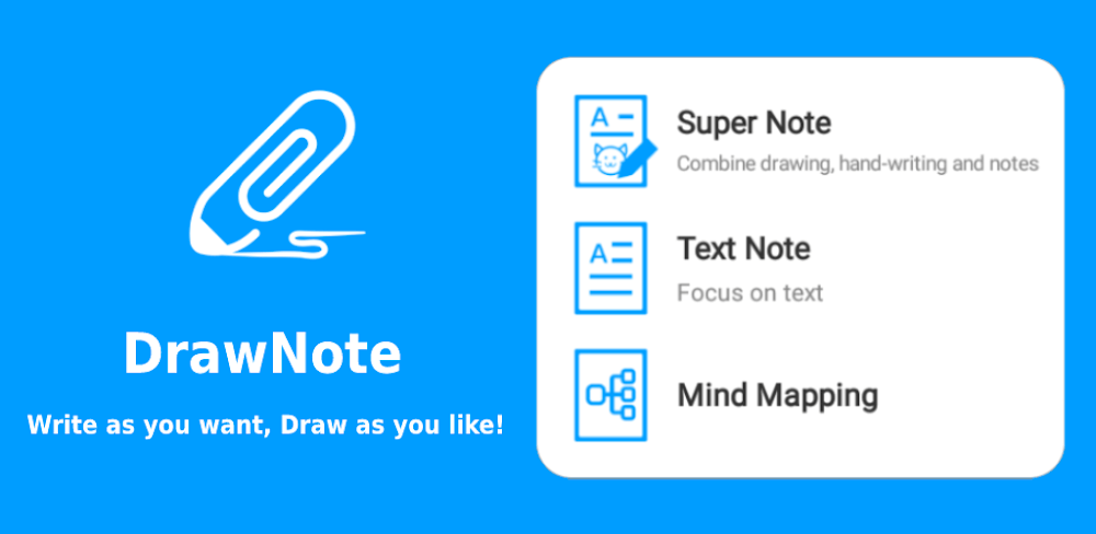 DrawNote: Drawing Notepad Memo screenshot 1