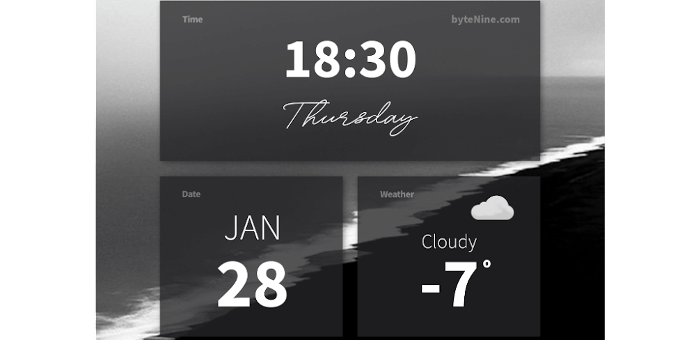 Android Clock Widgets screenshot 1