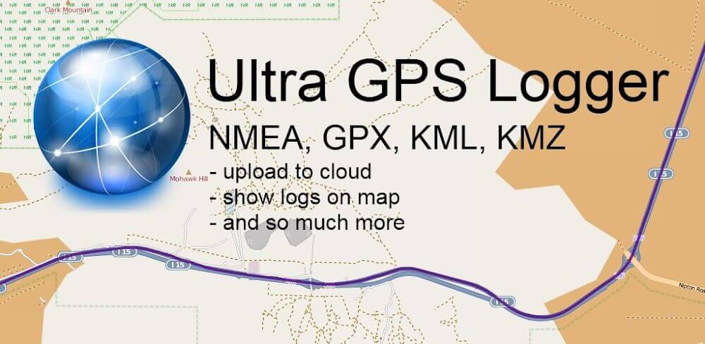 Ultra GPS Logger screenshot 1