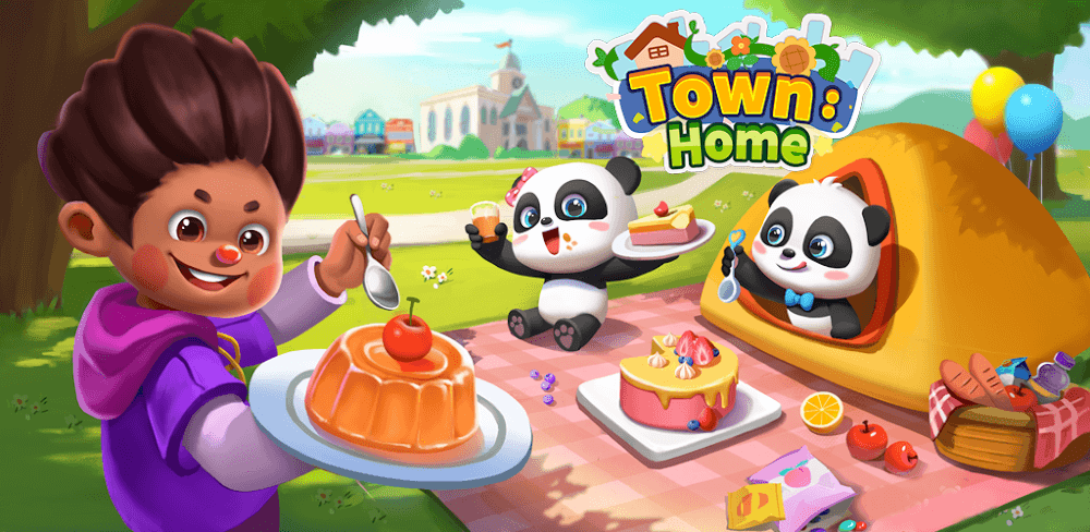 Panda Games: Town Home screenshot 1