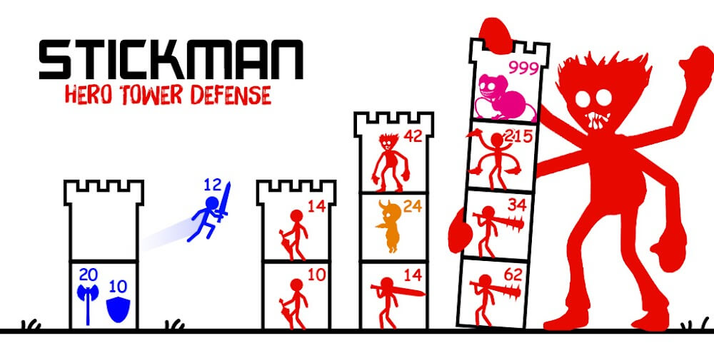 Stick Hero: Tower Defense screenshot 1