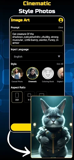 Image Art: AI Image Generator MOD screenshot 1