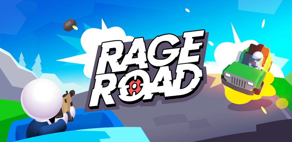 Rage Road – Car Shooting Game screenshot 1
