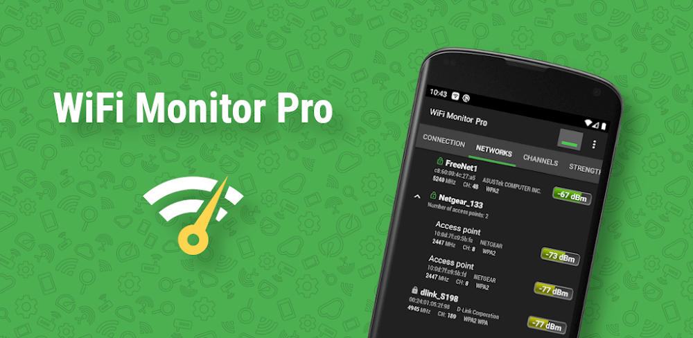 WiFi Monitor Pro: net analyzer screenshot 1