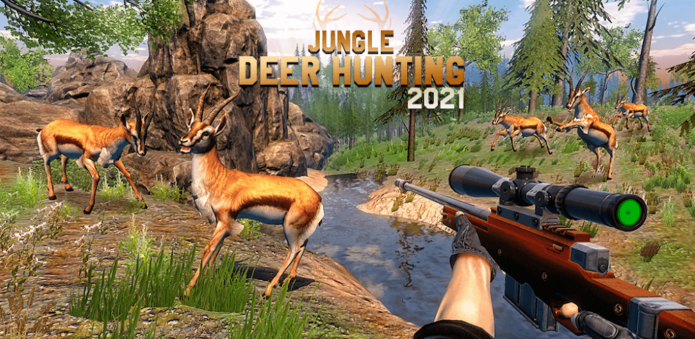 Jungle Deer Hunting Simulator screenshot 1