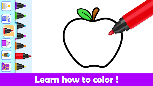 Toddler Coloring Book For Kids MOD screenshot 1