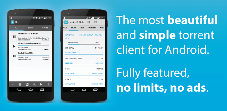 Flud (Ad free) screenshot 1