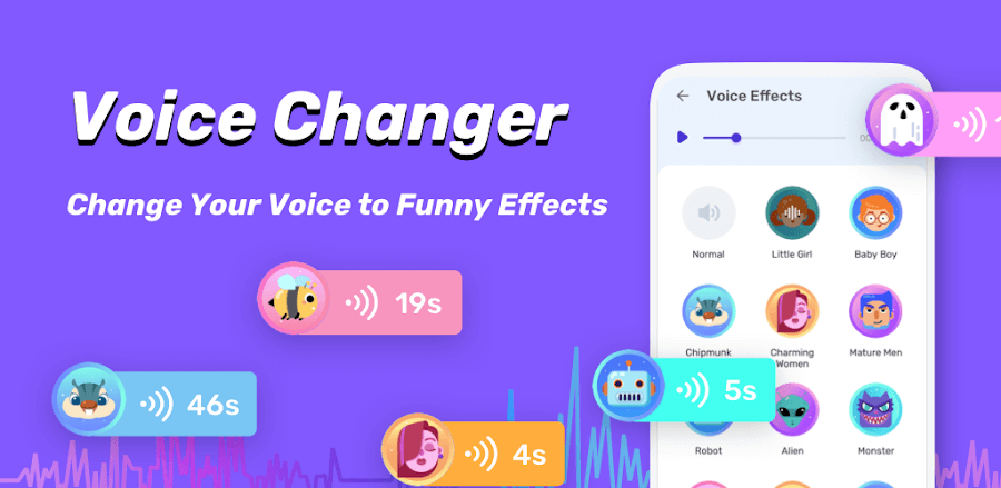Voice Changer – Voice Effects screenshot 1