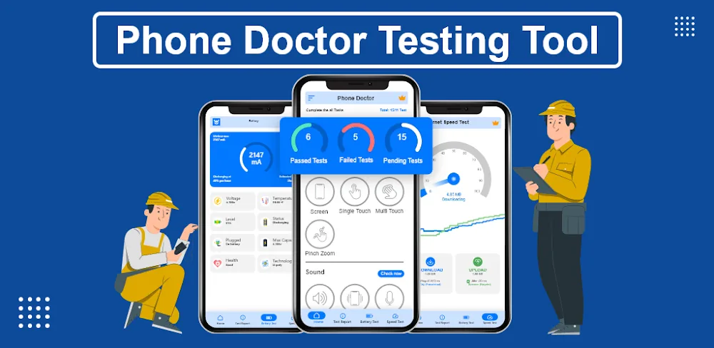 Phone Doctor Pro: Speed Test screenshot 1