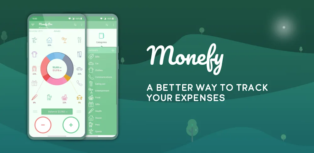 Monefy screenshot 1