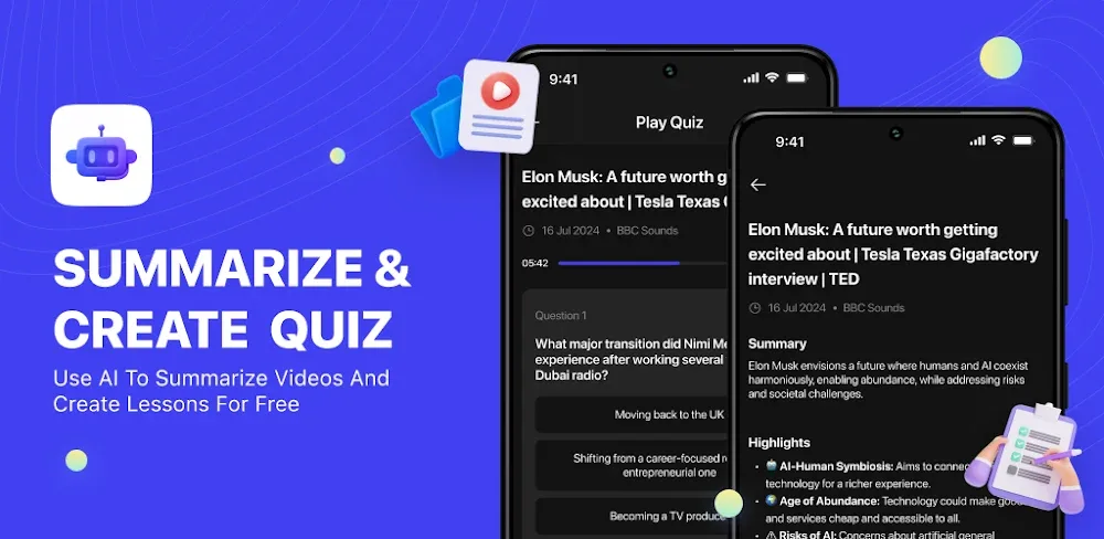 Summarify: AI Video Summarizer screenshot 1