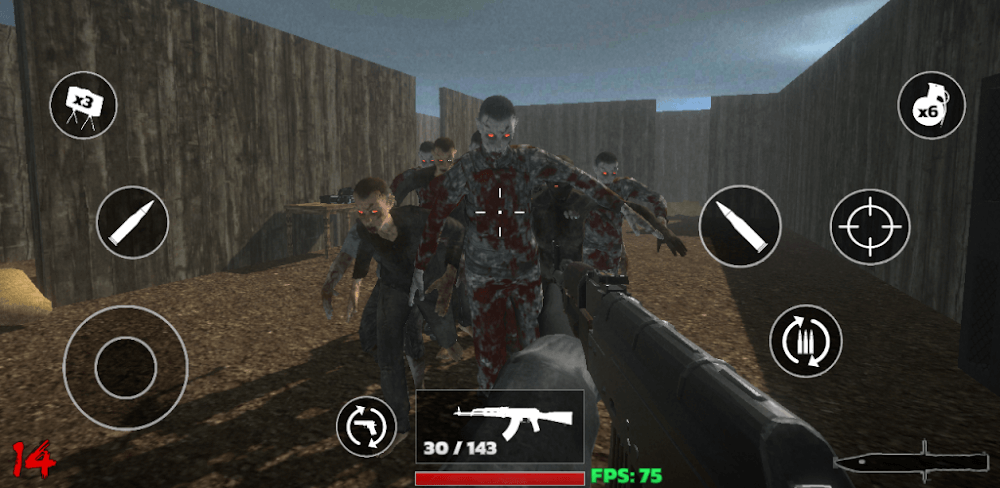Dead On Duty (Zombie Shooter) screenshot 1