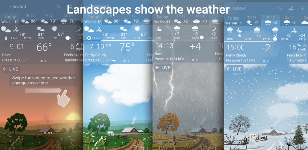 YoWindow Weather MOD screenshot 1