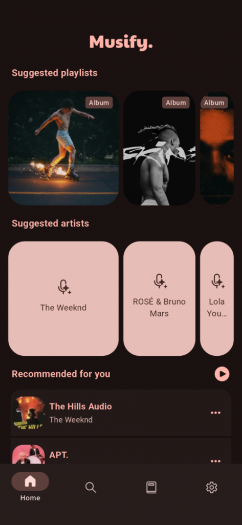 Musify screenshot 1