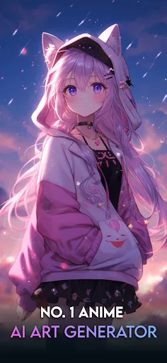 Genie: Anime AI Art Generator screenshot 1