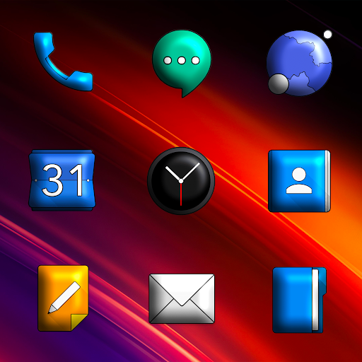 Oxigen 3D Icon Pack MOD screenshot 1